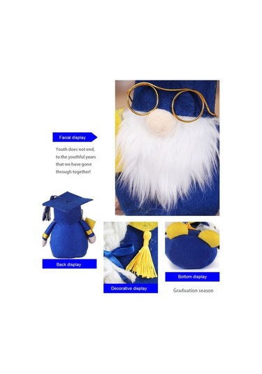 Pazly Mezuniyet Partisi İçin Şans Getiren Pamuklu Mezuniyet Mini - Yumuşak Ve Renkli Dekorasyon Diğer Diğer