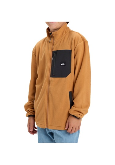 Quıksılver Quiksilver Ice Fields Fz Youth Erkek Çocuk Kahverengi Polar Ceket Cmd0 Taba