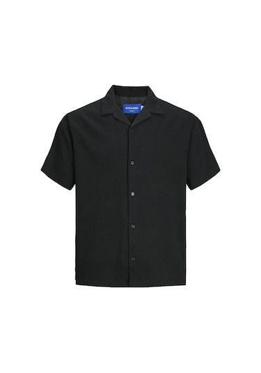 Jack & Jones Erkek Gömlek 12255781 Siyah Siyah