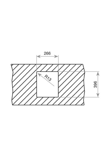 Teka Fle x linea Rs15 2B 27.40 Tek Hazneli Tezgahüstü/Tezgahasıfır (Flush) Tezgahaltı Paslanmaz Çelik Eviye - 115000016
