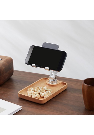 Suntek Katlanabilir Telefon Tutucu 360 Derece Dönen Masa Oturma