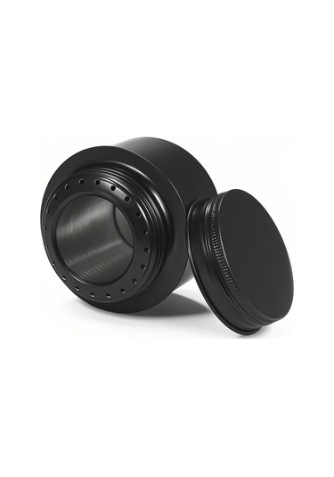 Teltree Tomshoo Hwl-34b Ultra Hafif Alüminyum Alkol Ofisi - Siyah, Kamp Ve Outdoor Aktivitelere Ideal, Dayanıklı Ve Taşınabilir Siyah