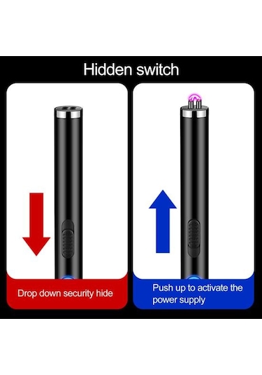 Siyah Elektrikli Ateşleyici Uygun Rüzgar Geçirmez Alüminyum Alaşımlı Kamp Gaz Sobası Alevsiz Dış Mekan Malzemeleri Siyah