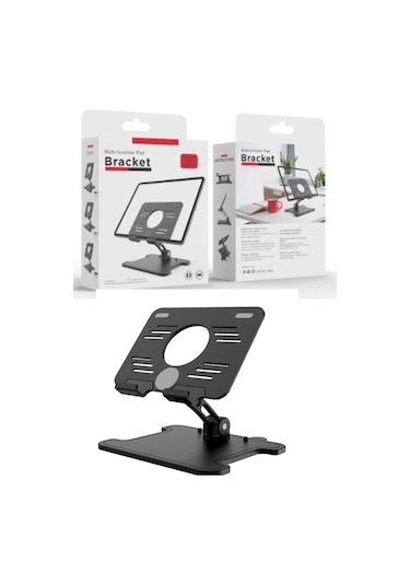 Katlanabilir Taşınabilir Masaüstü Tablet Standı Taşınabilir Tablet Şarj Standı Ayarlanabilir Stant