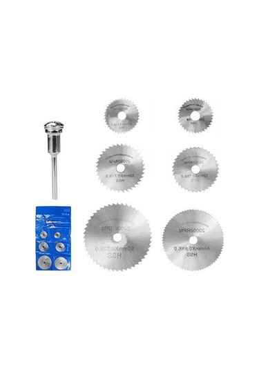 Tongxida 7 Parça Hss Dairesel Testere Bıçak Seti - Ahşap/plastik/metal Kesim