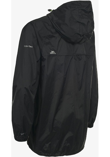 Trespass Qikpac Jacket Unisex Siyah Yağmurluk Uajkraı10001-blk Siyah