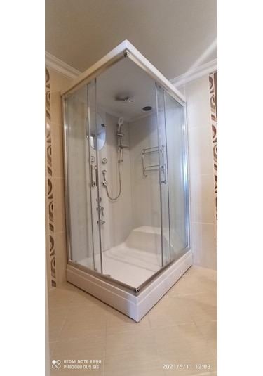 90x120 Oturmalı Duş Üstü Kompakt Sistem