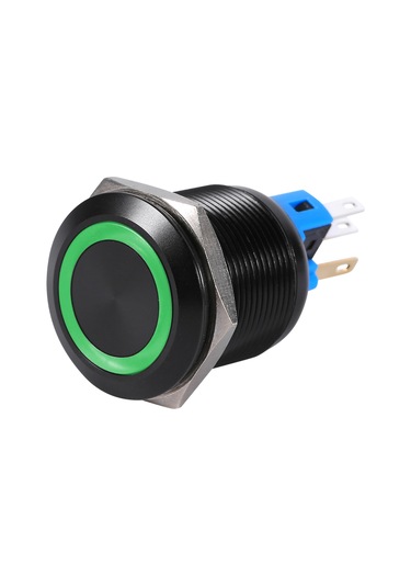 Yongtao 22mm Yeşil Led 12-24v Kilitli Tip