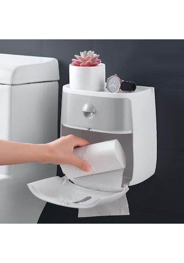 Jms Siyah Banyo Doku Tutucu Duvara Monte Tuvalet Kağıdı Kutusu Su Geçirmez Rulo Kağıt Depolama Rafı Çift Katmanlı Organizatör Raf Çekmeceli Jms Siyah Banyo Doku Tutucu Duvara Monte Tuvalet Kağıdı Kutusu Su Geçirmez Rulo Kağıt Depolama Rafı Çift Katmanlı Organizatör Raf Çekmeceli