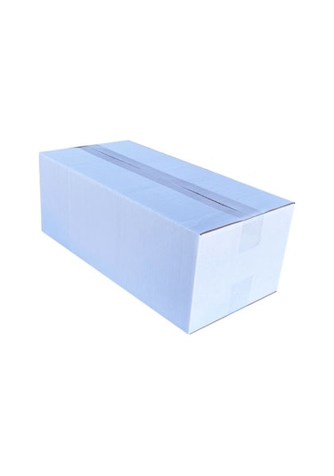 Beyaz Tek Oluklu Koli / Ebat: 40x20x15 cm (100 adet)