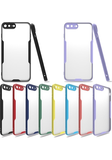 Iphone 7 Plus / 8 Plus Kilif Platin Matte Silikon Arka Kapak 514432232