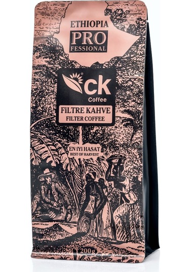 Ethiopia Pro Öğütülmüş Filtre Kahve 200 G Öğütülmüş
