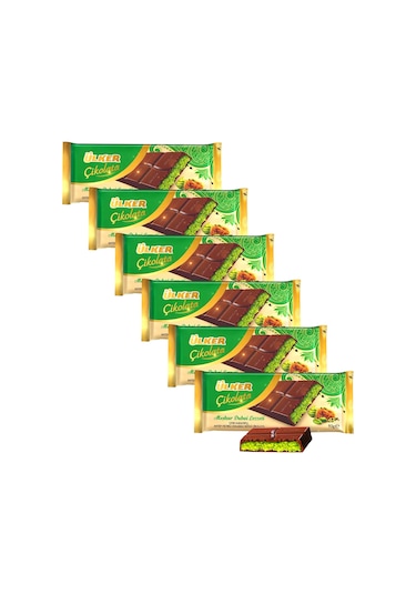 Ülker Meşhur Dubai Lezzeti Dubai Çikolatası 6 x 93 G