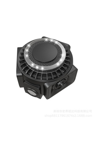 Yaozixa Siyah 360 Derece Aydınlatmalı Güçlü Fare, At, Mus, Sinek, Karınca, Yarasa Kovucu - Avrupa Standartı Abs Malzeme, 25-65khz, 300m² Kapsama