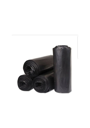 4 Rulo Endüstriyel 120x150 Cm Hantal Boy Siyah Çöp Poşeti 4 Rulo Çöp Torbası