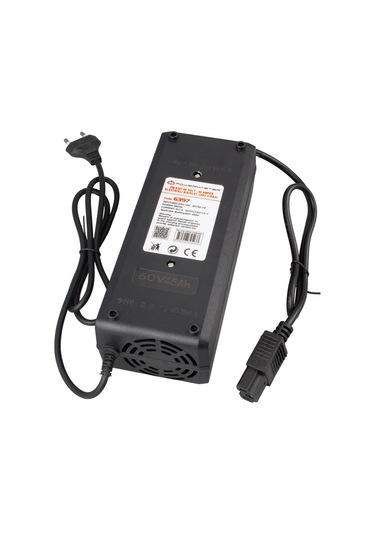 Powermaster 60 Volt 45 Amper Elektrikli Bisiklet Scooter Şarj Cihazı Cihazı Pm-6397