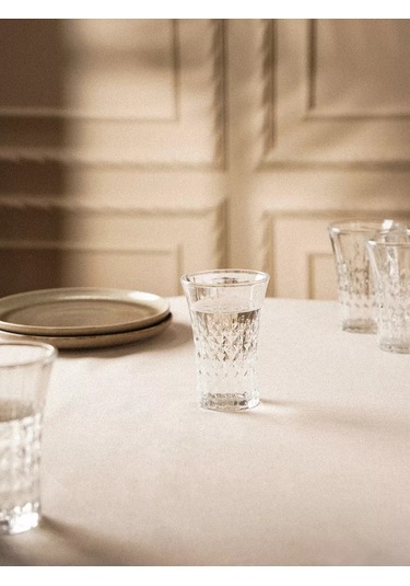 Sl Home "vintage" Cam Bardak Seti 6 Adet 270 Ml 216131123 Beyaz