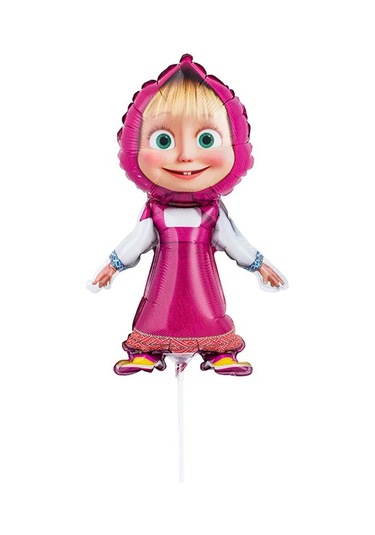 Super Prazdnik Maşa Çubuklu Balonlar 3 Adet 438602970 PEMBE