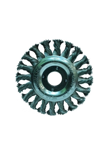 Hawk Ha10159 175mm Gri Burma Telli Daire Fırça