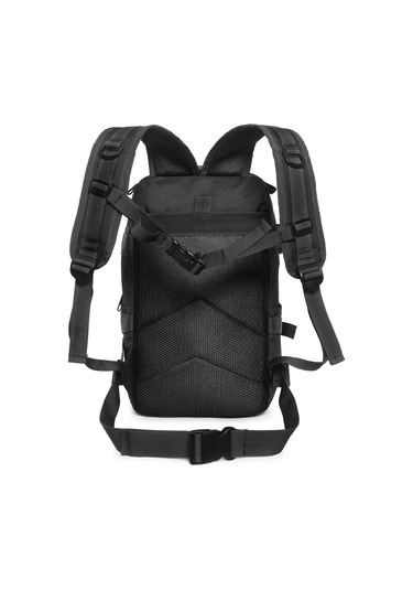 Jeehugo Lıxada 28l Siyah Su Geçirmez Outdoor Sırt Çantası, Bisiklet, Trekking, Dağcılık İçin 800d Oxford, Reflektör Şeritli, 14" Laptop Bölmesi + Siyah Bant Çok Renkli