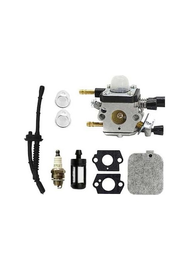 Pazly Carkio Karbüratör Yedek Takımı Primer Ampul, Hava Ve Yakıt Filtresi Stihl Bg45 Bg46 Bg55 Bg65 Bg85 Br45c Sh55 Sh85 4229 1200