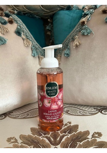 Eslem Japon Kirazı Çiçeği Doğal Zeytinyağlı Köpük Sabun