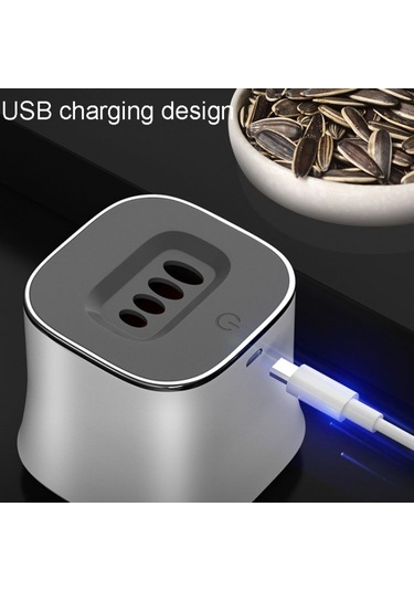 Kacheeg Elektrikli Kavun Tohumu Makinesi Otomatik Soyma Ve Gövde Aracı Beyaz Pembe