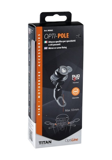 Lampa Titan Opti-Pole Ayna Çubuğu Altına Telefon Bağlantı Aparatı