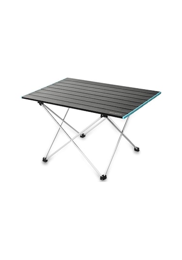Alüminyum Katlanır Kamp Masası Piknik Yemek Pişirme Plajı Için Kare Masa S - Mavi