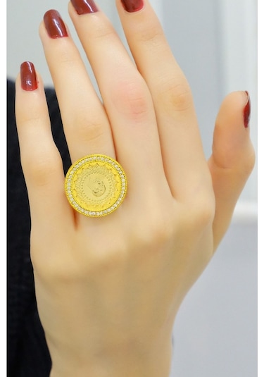 Çeyrekli Yüzük 8 Ayar