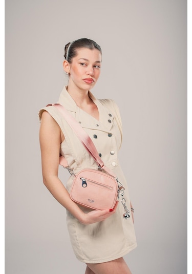 Ççs Kadın 17860 Omuz Ve Kol Çantası Pembe