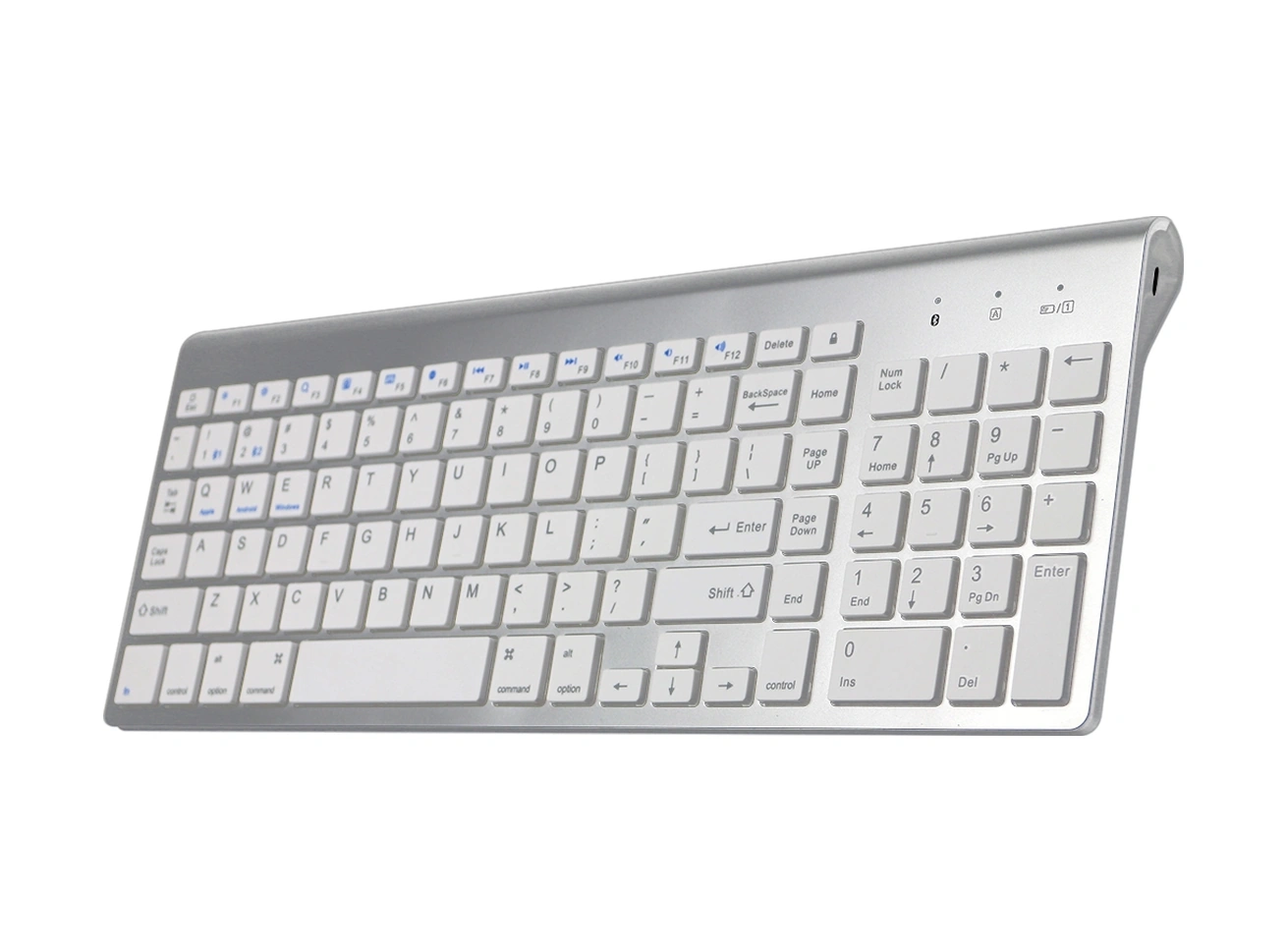 Sones K368 Çift Modlu Çift Kanallı 102 Tuşlu Kablosuz Bluetooth Klavye Dizüstü Bilgisayar, Not Defteri, Tablet Ve Akıllı Telefonlar İçin, Android / İos / Windows Veya Güncellenmiş Bir Sürümü Destekler