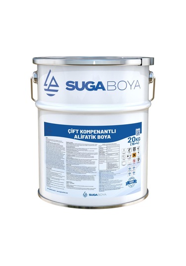 Suga Çift Kompenantlı Alifatik Boya 16+4 20 Kg Diğer