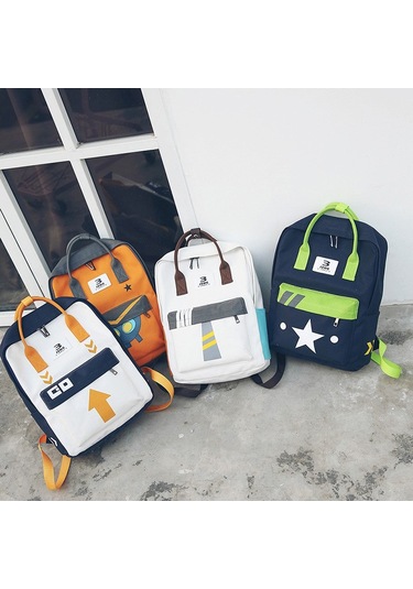 Ergonomik Ve Şık Tasarımlı Gençler İçin Dayanıklı Okul Çantası Renkli