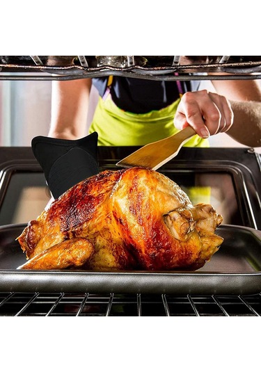 Suntek Barbekü Eldivenleri Fırın Eldivenleri Isıya
