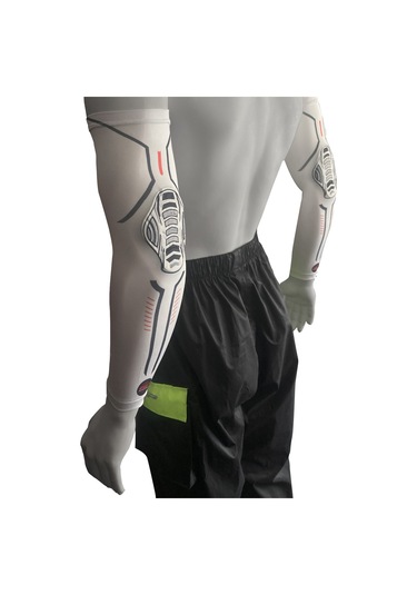 Gp Kompozit Universal Motosiklet Kolluk Beyaz