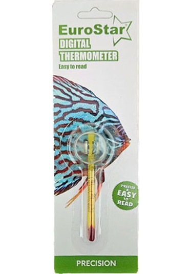 Eurostar Sarı Cam Civalı Derece 6 Cm Termometre 185-59053.01