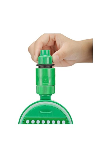 Mufunye Yeşil Otomatik Sulama Kontrol Cihazı - Zamanlayıcı, İngilizce Desteği, Pil Dahil Değil