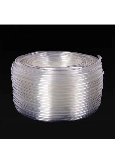 5 Metre Şeffaf Terazi Hortumu İç Çap 8 Mm Termosifon Otomobil Kapı Fitili