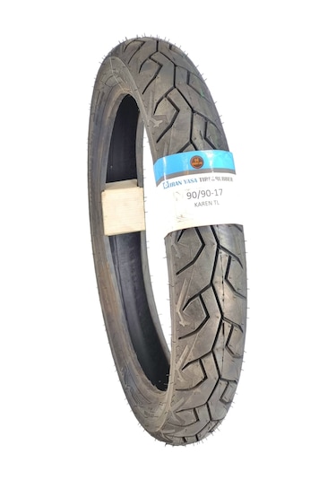 Yasa Motosiklet Dış Lastiği 90/90-17tl Karen Dubleks Tl İç Lastiksiz Ön/arka Yol 2023 Yılı Üretim