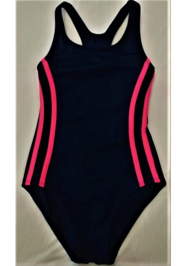 Sunsurf Kız Çocuk Yüzücü Mayo Lacivert