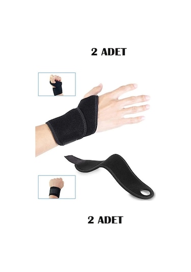 Ankaflex Medikal Ortopedik Spor Bandı Statik El Bilek Ateli Splint 2 Adet