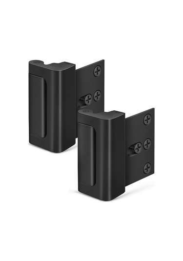 Ev Güvenliği Kapısı Kilit Kapısı Takviye Kilit Kapısı Kilitler Çocuk Güvenliği 2, Siyah