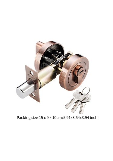 Suntek Kilitli Kapı Kilidi Çağdaş Kırmızı-bakır