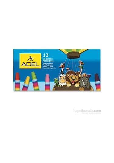 Adel Pastel Boya. 12 Renk