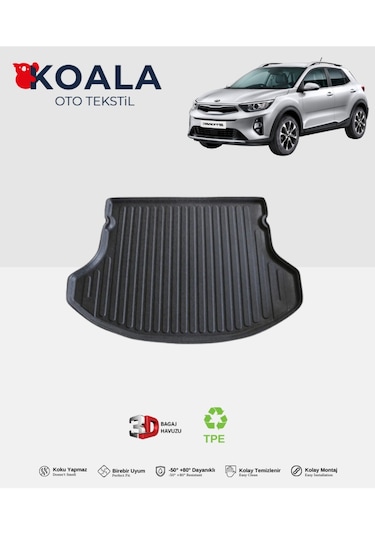 Kia Stonic 2021 Ve Sonrası 3d Bagaj Havuzu