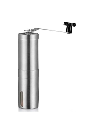 Taşınabilir Paslanmaz Çelik Kahve Değirmeni - 30g Kapasiteli Manuel Öğütücü