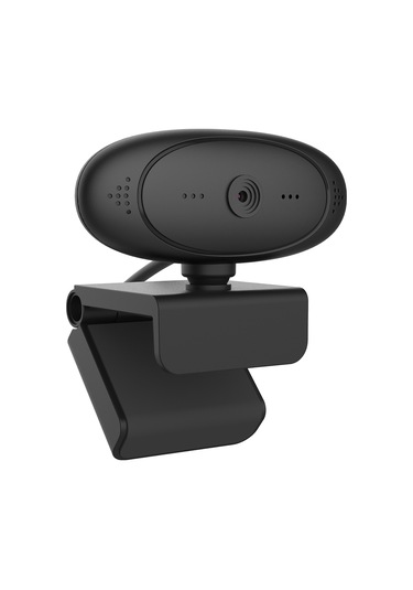 Geeksen Hd Web Kamera - 1080p Otomatik Odaklamalı, 360 Dönebilir, Mikrofonlu Usb Video Konferans Kamerası