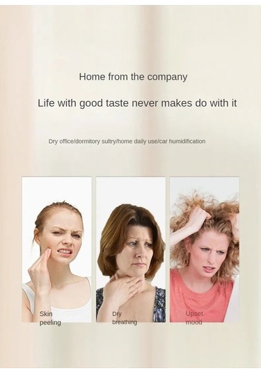 Ambition 3000 ML Çift Jet Hava Nemlendirici Büyük Beyaz