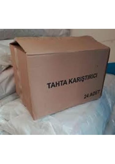 Ethex Bambu Tahta Karıştırıcı 500 Adet X 24 Paket 1 Koli